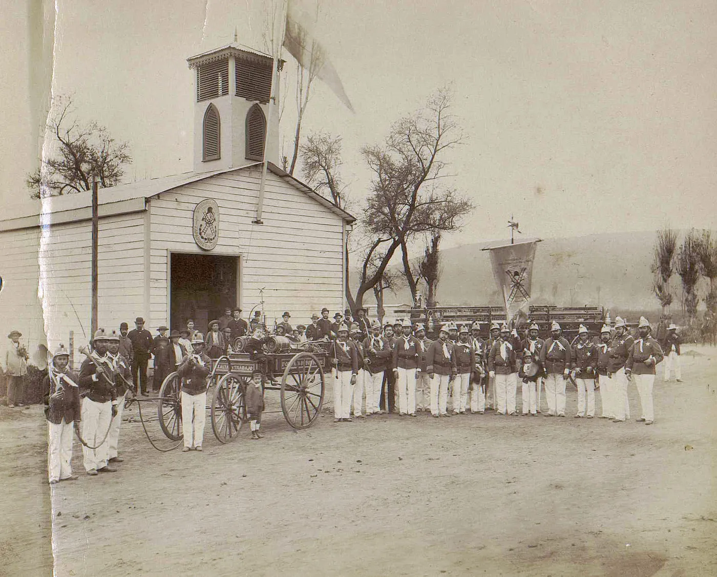 Primer Cuartel institucional ubicado en Calle Valparaíso 791, Viña del Mar