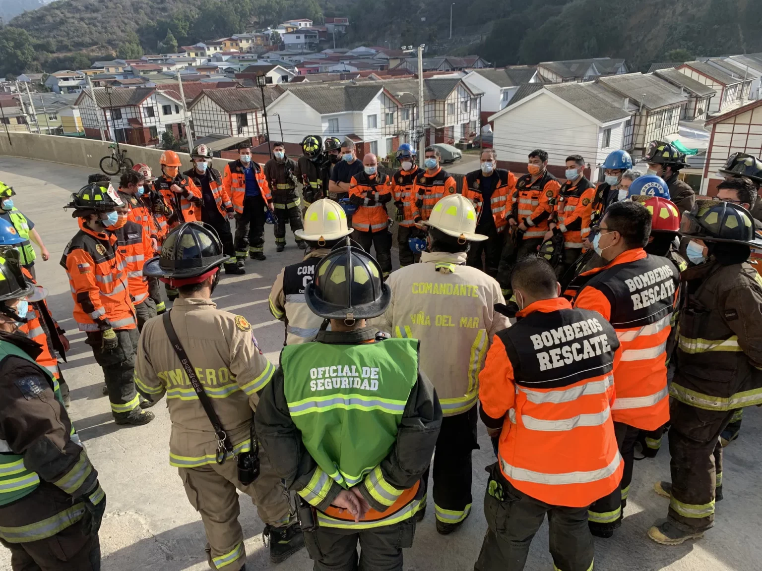 Bomberos Viña del Mar — operaciones