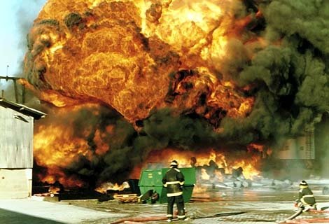 Bomberos Viña del Mar — operaciones en terreno